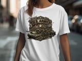 Proud US Army Strong T-Shirt | Veteran Gift Idea | Military Family Apparel | American Patriot Tee for Him | Armed Forces Support Shirt thumbnail 6