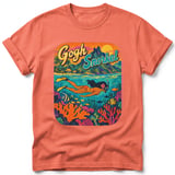 Gogh Snorkel ~ Comfort Colors Premium Tee thumbnail 4