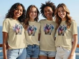 Cosmic Bear Spirit T-Shirt thumbnail 11