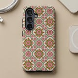Retro Floral Tile MagSafe® Phone Case thumbnail 7