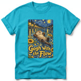 Gogh With the Flow ~ Comfort Colors Premium Tee thumbnail 5