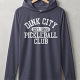 Pickleball Sport-Tek Performance Hood, Dink City Est. 1965 Pickleball Club, Lightweight Hoodie thumbnail 2