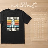 Retro Golden Retriever Dad Tee thumbnail 10