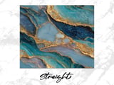 20oz Tumbler Sublimation Design, Blue Marble Gold Veins Tumbler Wrap png, Straight Tapered Tumbler Template, Digital Download thumbnail 3
