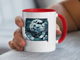 Halloween Mug, Skateboarding Ghost Mug, Spooky Season Mug, Halloween Gift Idea, Skateboarder Gift, Unique Coffee Mug, Ghost Skateboarding thumbnail 4