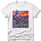 Gogh Purple ~ Comfort Colors Premium Tee thumbnail 9