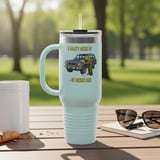 Grand Wagoneer Tumbler, Waggy Car Art, Funny Auto Tumbler, Car Lover Gift, Cool Vehicle Drinkware, Classic Car Design thumbnail 6