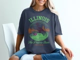 Illinois The Prairie State Est. 1818 Graphic Tee thumbnail 4