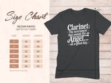 Clarinet: Angel on a Good Day Graphic Tee thumbnail 14