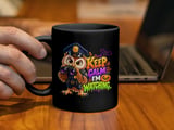 Keep Calm I'm Watching Police Owl Mug thumbnail 5