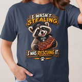 I Wasn't Stealing Raccoon Tee thumbnail 14
