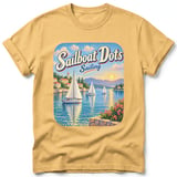 Sailboat Dots ~ Comfort Colors Premium Tee thumbnail 7