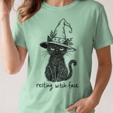Resting Witch Face Tee or Sweatshirt thumbnail 9