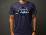 F22 Raptor T-Shirt Fighter Jet Graphic Tee, Stealth Aviation Shirt, Air Force Veteran Gift, Military Airplane Pilot Apparel for Men thumbnail 9