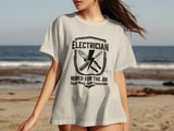 Electrician Wired For The Job Tee thumbnail 5