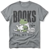 Books & Coffee Frog Tee thumbnail 13