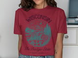 Wisconsin The Badger State Tee thumbnail 12