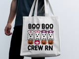 Boo Boo Crew RN Tote Bag thumbnail 11