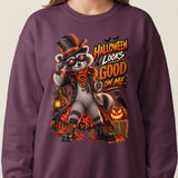Halloween Randy the Raccoon Sweatshirt thumbnail 15