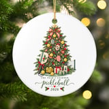 Pickleball Christmas Ornament 2026, The Year I Learned Pickleball Keepsake, Sport Lover Holiday Tree Decor, Pickleball Player Gift thumbnail 2