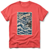 Lake Superior Storm ~ Comfort Colors Premium Tee thumbnail 3