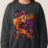 Witch Please Sally the Squirrel Sweatshirt thumbnail 5