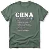 CRNA Definition Tee thumbnail 9
