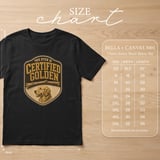 Certified Golden Retriever Tee thumbnail 10