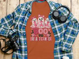 Boo to Breast Cancer Faux Patchwork Tee thumbnail 11