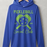 Pickleball Sport-Tek Performance Hood, Pickleball Est. 1984 Social Club Graphic, Lightweight Hoodie thumbnail 4