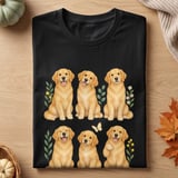 Golden Retriever Puppies Tee thumbnail 1