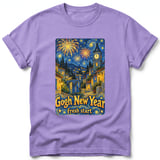 Gogh New Year ~ Comfort Colors Premium Tee thumbnail 6