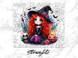 Adorable Witch Custom 20oz Tumbler Wrap, Digital Download thumbnail 4