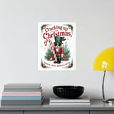 Nutcracker Poster: Christmas Decor, Funny Wall Art, Cool Nutcracker, Framed thumbnail 2