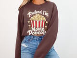 Pretend I'm Movie Popcorn Tee or Sweatshirt thumbnail 12