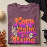 Keep Calm And Rattle On Tee or Sweatshirt thumbnail 8