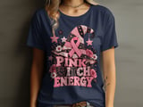 Faux Patchwork Pink Witch Energy Tee thumbnail 14