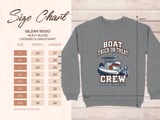 Boat Trick Or Treat Crew Dockside Candy Run Halloween Boating Graphic Crewneck Sweatshirts thumbnail 6