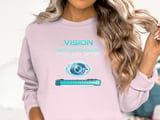Vision Upgrade Complete T-Shirt: Futuristic Eye Design, Successful Progress Status thumbnail 15
