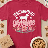 Dachshund Grammie T-Shirt thumbnail 4