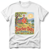 Teacher Dots ~ Comfort Colors Premium Tee thumbnail 9