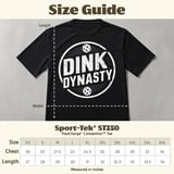 Pickleball Sport-Tek Performance Tee, Dink Dynasty, Moisture-Wicking Athletic Pickleball Court Apparel thumbnail 11