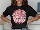 Faux Patchwork Hope In Every Stitch Tee thumbnail 2