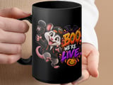 Boo We're Live Possum Mug thumbnail 15