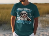English Sheepdog Total Trouble Tee thumbnail 4