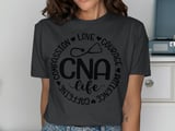 CNA Life Compassion Love Graphic Tee thumbnail 13