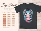 Virgo Axolotl Zodiac T-Shirt thumbnail 7