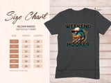 Weekend Hooker Fishing Graphic Tee thumbnail 14