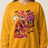 Too Cute Sally the Squirrel Halloween Sweatshirt thumbnail 2