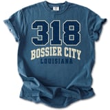 318 Bossier City Louisiana Tee thumbnail 1